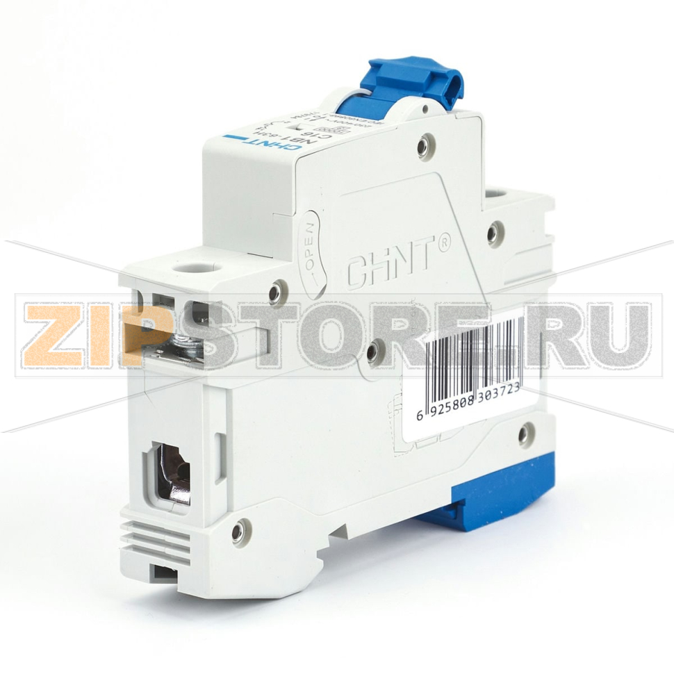 Выключатель автоматический 40 А, 10 кА, 1 полюс Chint NB1-63H 