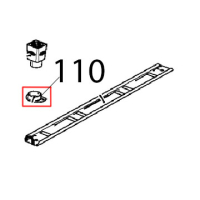 Staffa bloccaggio piede CT BT Unox XBC 615EG