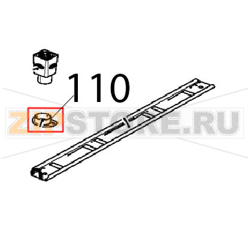 Staffa bloccaggio piede CT BT Unox XBC 615EG Staffa bloccaggio piede CT BT Unox XBC 615EGЗапчасть на деталировке под номером: 110