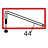 Prerinse overflow handle Fagor FI-2700I