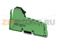 Клеммный модуль питания Inline Phoenix Contact IB IL 24 PWR IN/2-F