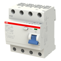 Выключатель дифференциального тока четырехполюсный, F204 A-40/0.03 ABB 2CSF204101R1400