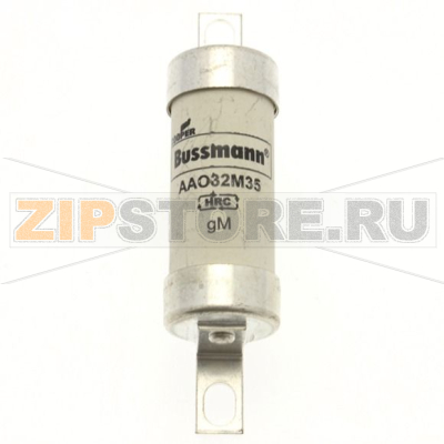 Предохранитель, 32 A, AC 500 В, 80 кА, BS88/A2, 22x85 мм, gM, BS Eaton 32M35 500V AC BS88 FUSE 