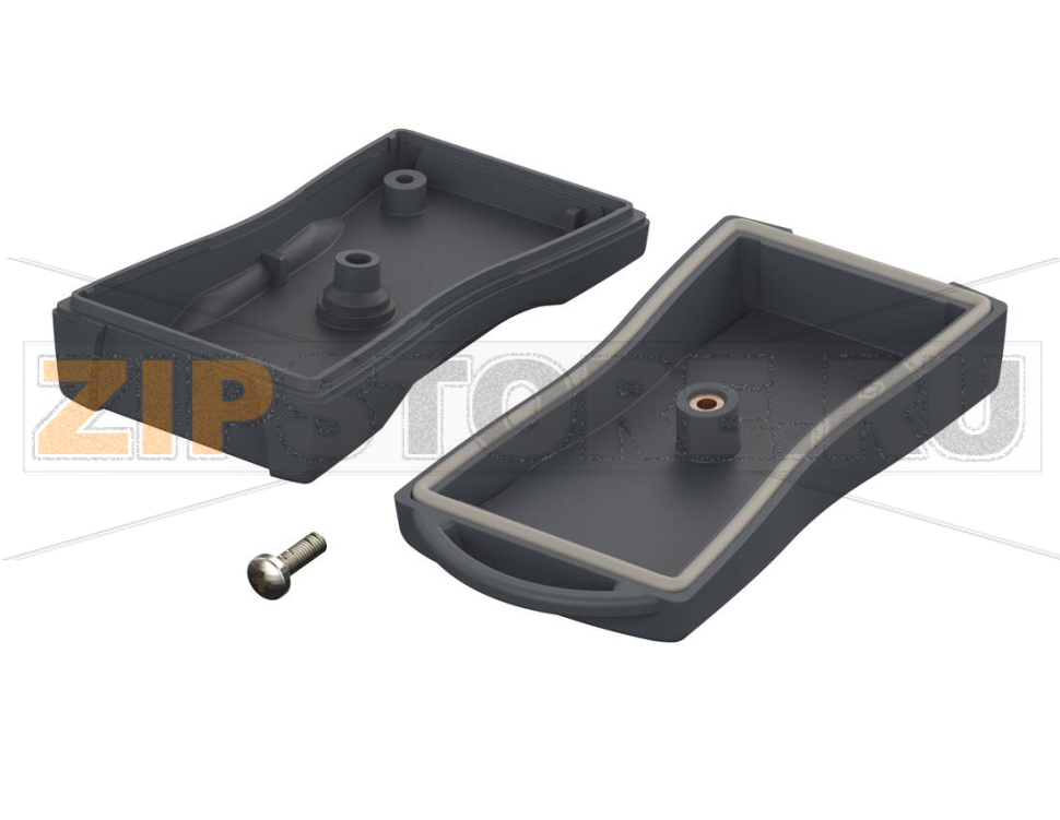 Корпус ручной, 79.4x44.1x22.2 мм, IP 54, с возможностью крепления ленты для ключей Bopla BS 202 F-7024 