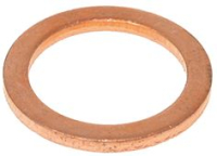 МЕДНАЯ ПЛОСКАЯ ПРОКЛАДКА Ø 18X12,5X1,5