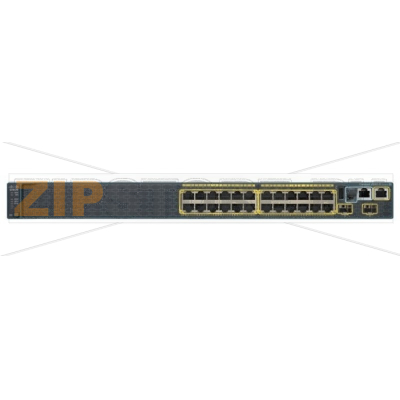 Коммутатор 24xGE (PoE), 2xSFP+, LAN Base Cisco WS-C2960S-24PD-L 