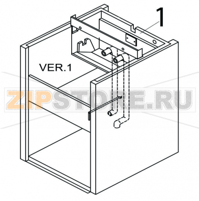 Foamed cabinet assy 33 g. (big) Brema CB 316 Foamed cabinet assy 33 g. (big) Brema CB 316Запчасть на деталировке под номером: 1Название запчасти Brema на английском языке: Foamed cabinet assy 33 g. (big) CB 316.