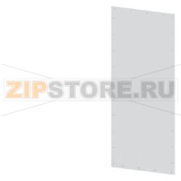 SIVACON, side panel, flat, IP40, H: 2000 mm, W: 800 mm, RAL 7035 Siemens 8MF1080-2UW63-1C