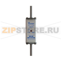 Предохранитель, 160 A, AC 400 В, 120 кА, NH01, gL/gG, IEC Eaton NH FUSE 160A 400V GG/GL SIZE 01