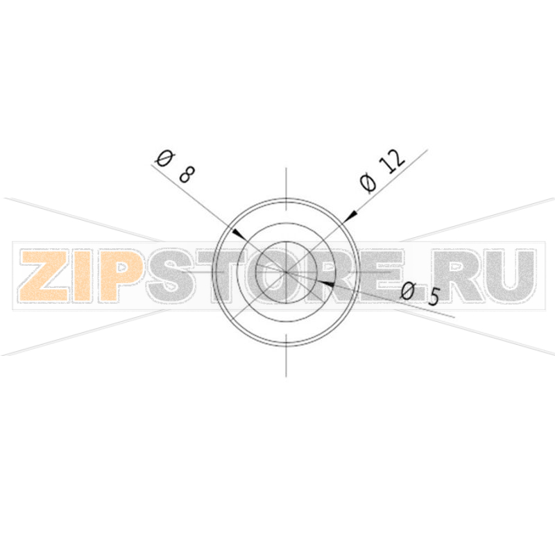 Модуль лазерный, DOE, красный, 1 МВт Picotronic DD635-1-3(12x38)-DOE 