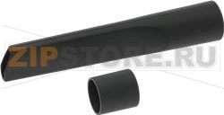 NOZZLE BLACK UNIVERSAL Ø35MM AND FITTING 