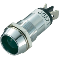 Лампа светодиодная 12 В/DC, сигнальная, зеленая, 1 шт SCI R9-86L-01-WG