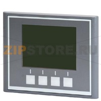 POL8T7.20/STD - СЕНСОРНАЯ ПАНЕЛЬ ОПЕРАТОРА CLIMATIX, 4 ДЮЙМА 320Х240, Ч/БЕЛАЯ (IP65) Siemens POL8T7.20/STD