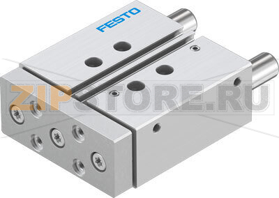 Пневмоцилиндр с направляющей Festo DFM-20-40-P-A-GF 