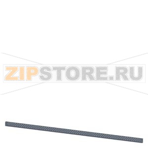 SIVACON, mounting rail, universal, suitable for cabinet height 1800 mm, L: 1650 mm, zinc-plated Siemens 8MF1165-2AS30 