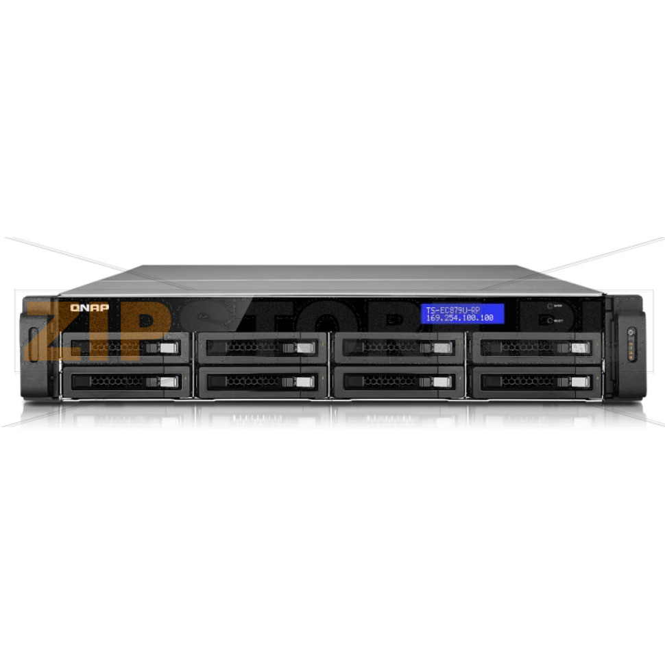 Накопитель сетевой QNAP TS-EC879U-RP 