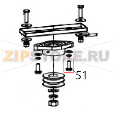 Hexagon bolt Hurakan HKN-20SN Hexagon bolt Hurakan HKN-20SNЗапчасть на деталировке под номером: 51