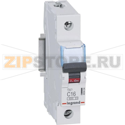 Выключатель автоматический 16 А, 1 полюс, 230-400 В, 1 шт Legrand 403434 