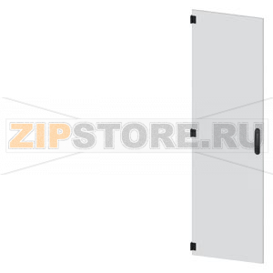 SIVACON, door, left, IP55, H: 1800 mm, W: 500 mm, RAL 7035, Protection class 1 Siemens 8MF1850-2UT15-0BA2 