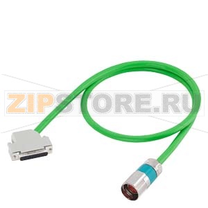 СИГНАЛЬНЫЙ КАБЕЛЬ С РАЗЪЕМАМИ (АБСОЛЮТНЫЙ ДАТЧИК В ДВИГАТЕЛЕ) 3X2X0,14+4X0,14+2X0,5+4X0.23 C UL/CSA, DESINA MOTION-CONNECT 500 DМАКС. = 9,9 ММ Siemens 6FX50.2-2EQ10-.... 