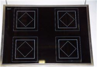 Ceran glass plate #216025 inkl. frame