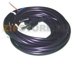 CORDON ASPIRATEUR 2X0,75MM 6M NOIR 