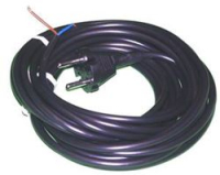 CORDON ASPIRATEUR 2X0,75MM 6M NOIR