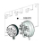 Pressure switch support Comenda AC2