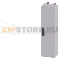 ALPHA 400, wall-mounted cabinet, IP43, Protection class 1, H: 1100 mm, W: 300 mm, T: 210 mm, RAL 9016 Siemens 8GK1122-5KA12