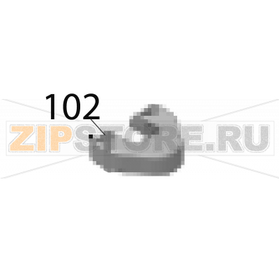 Label holder cap Sato CL4NX Label holder cap Sato CL4NXЗапчасть на деталировке под номером: 102Название запчасти на английском языке: Label holder cap Sato CL4NX.