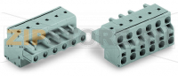 MCS MIDI Classic 2-проводная розетка; 2,5 мм; Шаг контактов 7,5 мм; 11-пол.; 2,50 mm; серые Wago 231-2211/026-000