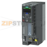 SINAMICS G120X Номинальная мощность: 5,5 кВт при 110% 60, 100% 240 с радио фильтр подавления помех для категории C2 380-480 3 AC + 10 / -20% 47-63 Температура окружающей среды от -20 Гц до +45 &#176; C Размер: ФСБ Степень защиты IP20 / UL открытого типа S