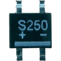 Мост диодный 1 А, 400 В, кремниевый, однофазный, корпус: TO-269AA Diotec S250K