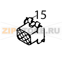 Female connector Fagor HMM-6/11 Female connector Fagor HMM-6/11Запчасть на деталировке под номером: 15Название запчасти Fagor на английском языке: Female connector HMM-6/11.