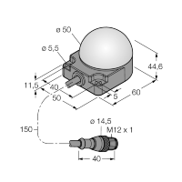 Маяк светодиодный Turck K50FLGRY6PQ