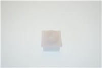 TAPPO INFERIORE PVC BIANCO PER CERNIERA