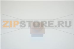 TAPPO INFERIORE PVC BIANCO PER CERNIERA 