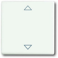 Клавиша для выключателя жалюзи, белая ABB 2CKA006430A0385