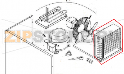 Condenser Sagi KUA2A  Condenser Sagi KUA2AЗапчасть на 