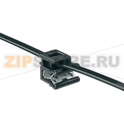 Стяжка кабельная 200 мм, черная, 1 шт HellermannTyton T50ROSEC5A-MC5-BK-D1 