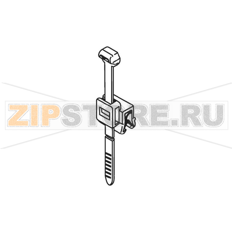 Стяжка кабельная 200 мм, черная, 1 шт HellermannTyton T50ROSEC5A-MC5-BK-D1 