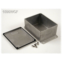 Корпус алюминиевый 120x94x56.5 мм, серый, 1 шт Hammond 1590WCF