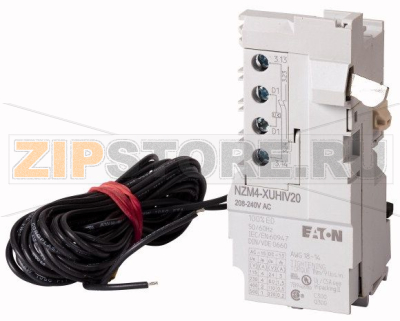 Расцепитель минимального напряжения, 380-440В AC, +2 НО доп конт Eaton NZM4-XUHIV20380-440AC 