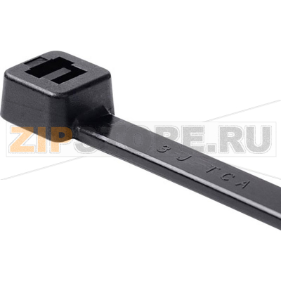 Стяжки кабельные 202 мм, черные, 100 шт HellermannTyton GL200-PA11W-BK 
