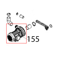 Motore pompa lavaggio 1.5 HP, T150, сhioсс. 90°, motore per 1100 Vortmax DDM 660