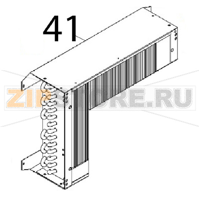 Evaporator Angelo Po IA51 Evaporator Angelo Po IA51Запчасть на деталировке под номером: 41