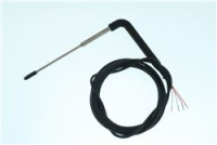 NTC sensor pass through with heater sili