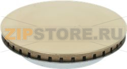 BURNER CAP BRASS ASSY POLISHED 