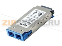 Модуль GBIC ZyXEL GBIC-LHX1310-40 1000BASE-LX, GBIC Module, 1310nm Transmitter Wavelength, SC Connector, Single-mode Fiber (SMF), up to 40km reach  