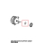 Molded motor support gasket Unox XVC 305E